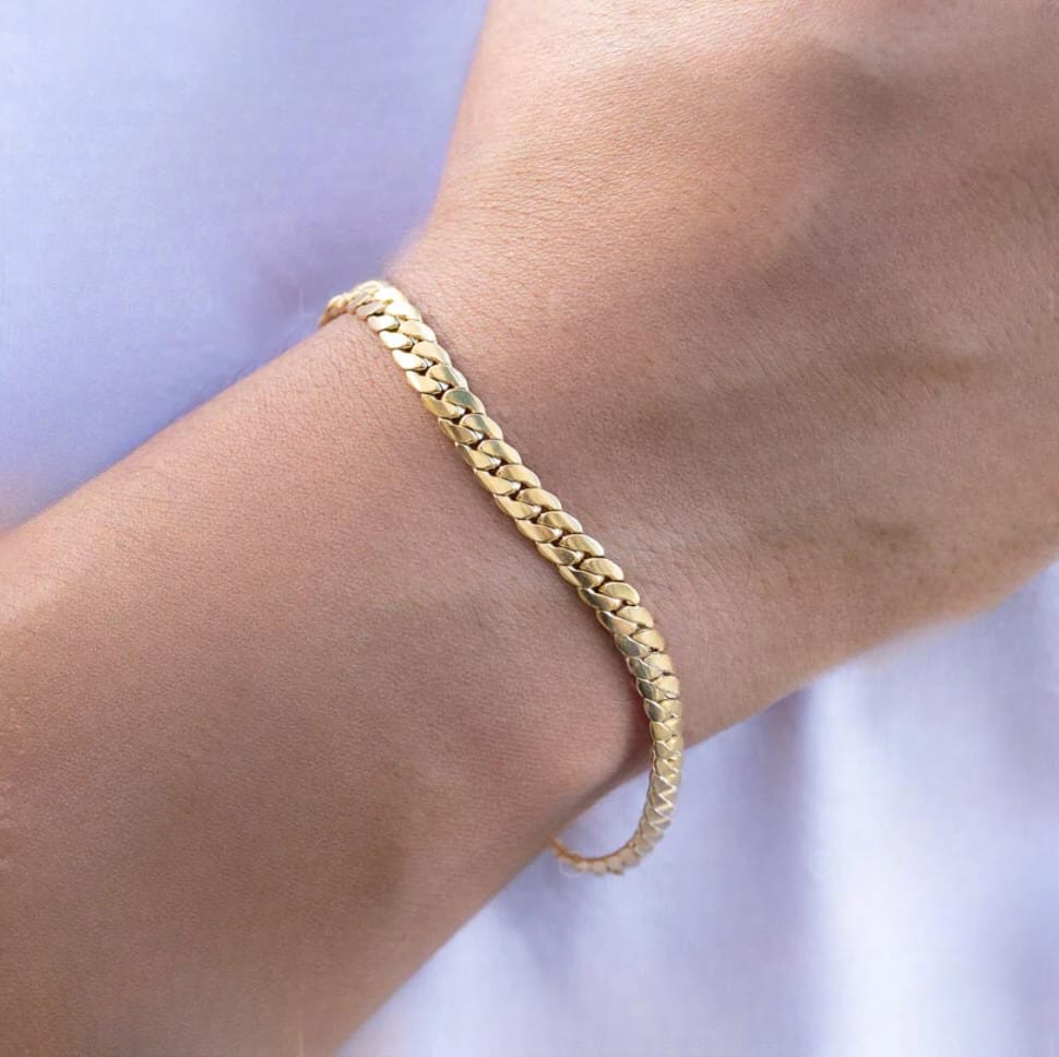Pulsera Estilo Serpiente en Oro Laminado 18K – Sofisticación y Poder